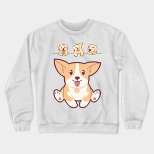 Corgi puppy Crewneck Sweatshirt